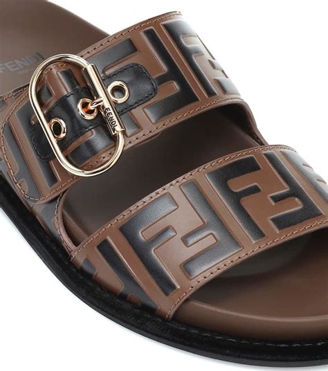 fendi sandals womens suade|Fendi birkenstock style sandals.